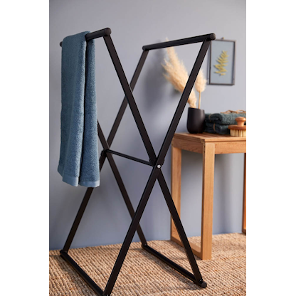 Artikelbild 5 für WENKO Handtuchständer Lava schwarz, Artikelnummer 806162