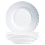 Artikelbild 1 für 6 ARCOROC Suppenteller Trianon White weiß 22,5 cm, Artikelnummer 977344