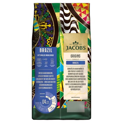 Artikelbild 4 für JACOBS Origins Brazil Kaffeebohnen mild, 1,0 kg, Artikelnummer 513356
