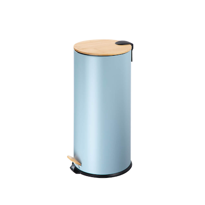 Artikelbild 20 für Echtwerk Tretpedal Mülleimer 30,0 l hellblau, Artikelnummer 639209