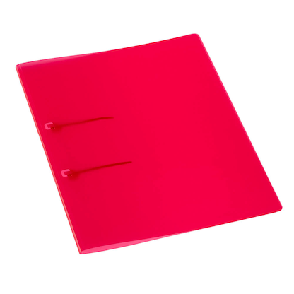 Artikelbild 22 für 10 EICHNER Schlaufenhefter Kunststoff rot DIN A4, Artikelnummer 753418