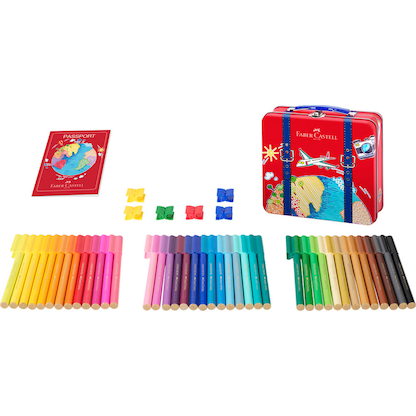 Artikelbild 24 für FABER-CASTELL Connector Filzstifte farbsortiert, 40 St., Artikelnummer 157427