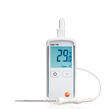 Artikelbild 17 für testo 108 Kerntemperatur-Lebensmittelthermometer weiß, Artikelnummer 429299
