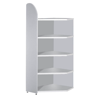 Artikelbild 10 für Kerkmann Eckregal Dante lichtgrau 60,0 x 32,5 - 60,0 x 190,0 cm, Artikelnummer 658948