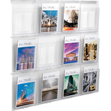 Artikelbild 1 für helit Wandprospekthalter the placativ transparent DIN A4, Artikelnummer 576855