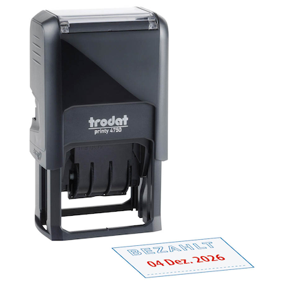 Artikelbild für trodat Datumstempel mit Text 