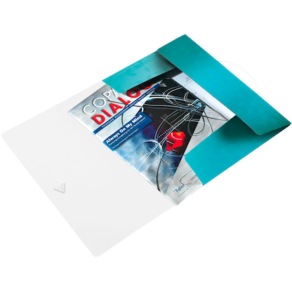 Artikelbild 2 für AKTION: LEITZ Eckspanner WOW 4599 DIN A4 eisblau, 1 St. mit Prämie nach Registrierung, Artikelnummer 399941