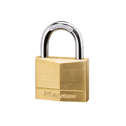 Artikelbild 2 für 6 Master Lock® Vorhängeschlösser 140EURSIX gold, Artikelnummer 727531