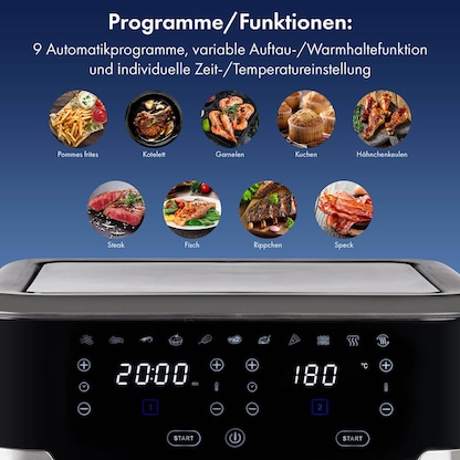 Artikelbild 4 für CLATRONIC PC-FR 1242 H Doppelfritteuse, Artikelnummer 932032