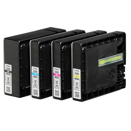 Artikelbild 3 für Canon PGI-2500 BK/C/M/Y schwarz, cyan, magenta, gelb Druckerpatronen, 4er-Set, Artikelnummer 209209