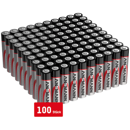 Artikelbild 2 für 100 ANSMANN Batterien Micro AAA 1,5 V, Artikelnummer 105488