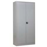 Artikelbild 1 für Gürkan Metallschrank 100161 lichtgrau 92,0 x 42,0 x 195,0 cm, aufgebaut, Artikelnummer 560108