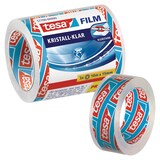 Artikelbild 1 für tesa KRISTALL-KLAR Klebefilm transparent 15,0 mm x 10,0 m 3 Rollen, Artikelnummer 812008