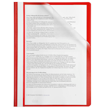 Artikelbild 1 für 25 dots Schnellhefter Kunststoff rot DIN A4, Artikelnummer 917219