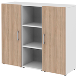 Artikelbild 1 für röhr Sideboard direct.office, 859S391000 weiß, sonoma-eiche 120,0 x 34,4 x 107,2 cm, Artikelnummer 468183