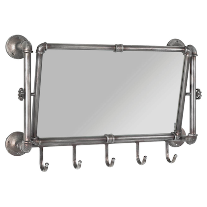 Artikelbild 10 für HAKU Möbel Wandgarderobe 13815 anthrazit Metall 5 Haken 75,0 x 45,0 cm, Artikelnummer 550964