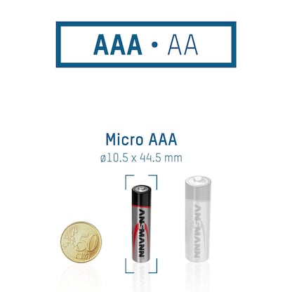 Artikelbild 3 für 100 ANSMANN Batterien Micro AAA 1,5 V, Artikelnummer 105488