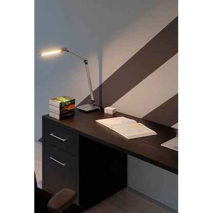 Artikelbild 2 für Hansa Wave Schreibtischlampe grau 8,5 W, Artikelnummer 192969