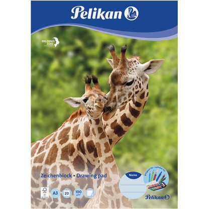 Artikelbild 4 für Pelikan Zeichenblock Zoo DIN A3, Artikelnummer 612958