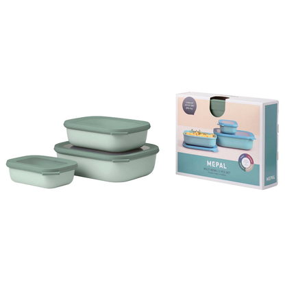 Artikelbild 23 für MEPAL Frischhaltedosen-Set Cirqula grün 0,5/ 1,0/ 2,0 l, 1 Set, Artikelnummer 311953