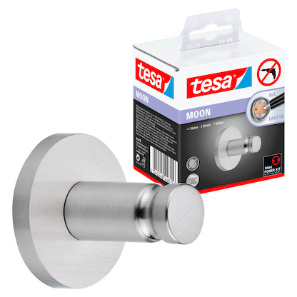 Artikelbild für tesa Handtuchhaken MOON silber, Artikelnummer 554572