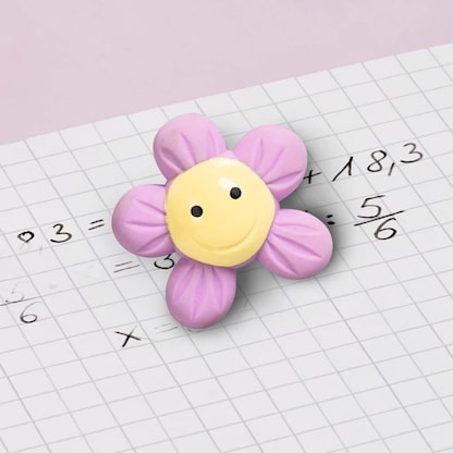 Artikelbild 3 für BRUNNEN Radiergummi Happy Hippie 3D farbsortiert, 1 St., Artikelnummer 689819