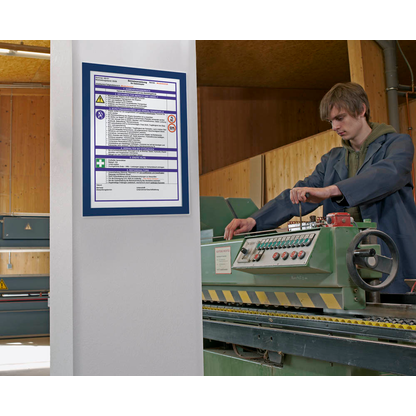 Artikelbild 4 für DURABLE Magnetrahmen selbstklebend DURAFRAME® blau A4, 2 St., Artikelnummer 693549