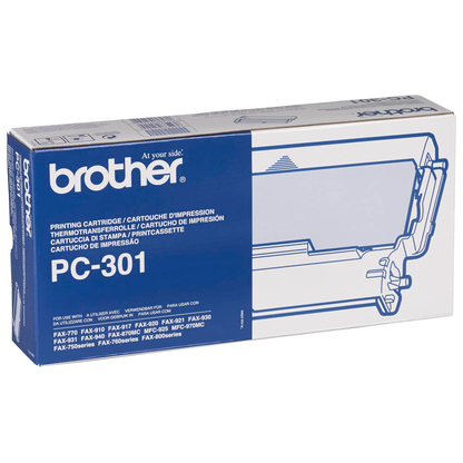 Artikelbild 2 für brother PC-301 schwarz Thermo-Druckfolie, 1 Rolle, Artikelnummer 177162