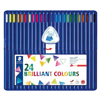 Artikelbild 17 für STAEDTLER ergosoft® 157 Buntstifte farbsortiert, 24 St., Artikelnummer 816773