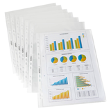 Artikelbild 1 für 100 herlitz Prospekthüllen DIN A4 glasklar glatt 0,05 mm, Artikelnummer 402212