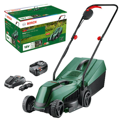 Artikelbild 2 für BOSCH Home & Garden EasyMower 18V-32-200 Akku-Rasenmäher 18,0 V für bis zu 200 m², mit 1 Akku, Artikelnummer 467318