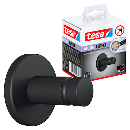 Artikelbild für tesa Handtuchhaken MOON schwarz matt, Artikelnummer 554689