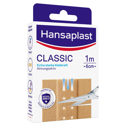 Artikelbild 15 für Hansaplast Pflaster CLASSIC 4809183005 beige 6,0 x 10,0 cm, 10 St., Artikelnummer 479731