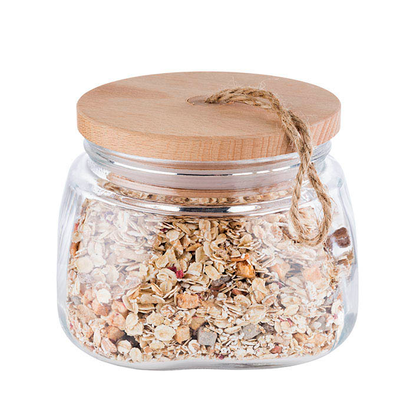 Artikelbild 2 für APS Vorratsdosen WOODY 11,0 cm hoch transparent 1,0 l, 1 St., Artikelnummer 199279