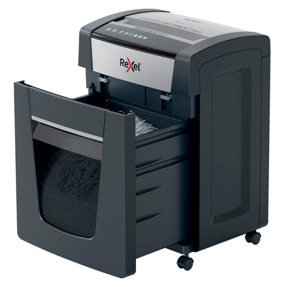 Artikelbild 11 für Rexel P515+ Aktenvernichter mit Partikelschnitt P-5, 2 x 15 mm, bis 15 Blatt, grau, Artikelnummer 255699