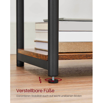 Artikelbild 9 für VASAGLE Beistelltisch braun 34,0 x 30,0 x 58,0 cm, Artikelnummer 290399