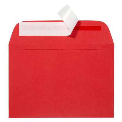 Artikelbild 3 für artoz Briefumschläge Mosaic DIN C6 ohne Fenster feuerrot haftklebend 20 St., Artikelnummer 249462