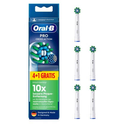 Artikelbild für 5 Oral-B PRO Cross Action Zahnbürstenaufsätze, Artikelnummer 648356