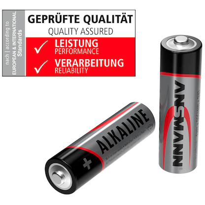 Artikelbild 4 für 100 ANSMANN Batterien Mignon AA 1,5 V, Artikelnummer 105781