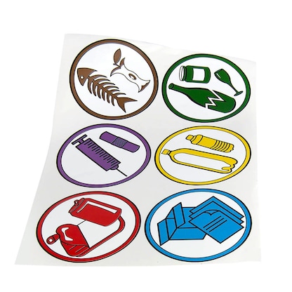 Artikelbild 4 für ADB Mülltrenner 3x 120,0 l lichtgrau, Artikelnummer 354504