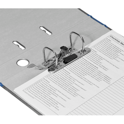 Artikelbild 7 für AKTION: 10 LEITZ 1050 Ordner blau marmoriert Karton 5,2 cm DIN A4, Artikelnummer 653887