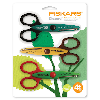Artikelbild 2 für FISKARS® Kinderschere Sumpftiere 3 verschiedene Farben 13,0 cm, 3 St., Artikelnummer 834628
