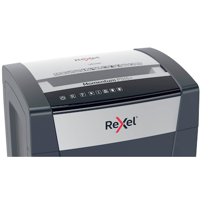 Artikelbild 12 für Rexel P515+ Aktenvernichter mit Partikelschnitt P-5, 2 x 15 mm, bis 15 Blatt, grau, Artikelnummer 255699