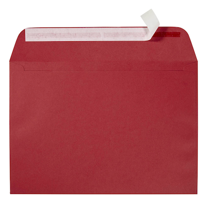 Artikelbild 4 für artoz Briefumschläge Mosaic DIN C5 ohne Fenster weinrot haftklebend 20 St., Artikelnummer 250197