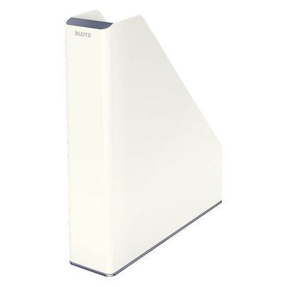 Artikelbild 4 für AKTION: LEITZ Stehsammler WOW Duo Colour 53621001 perlweiß/grau Kunststoff, DIN A4 mit Prämie nach Registrierung, Artikelnummer 313522