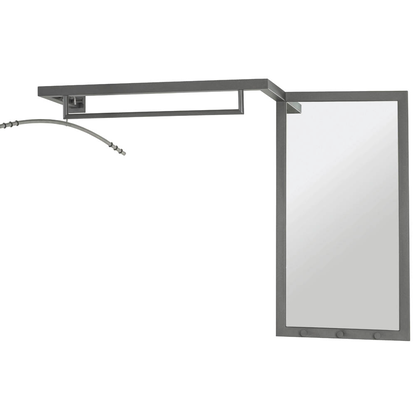 Artikelbild 16 für HAKU Möbel Wandgarderobe 16896 anthrazit Metall 3 Haken 108,0 x 75,0 cm, Artikelnummer 551186