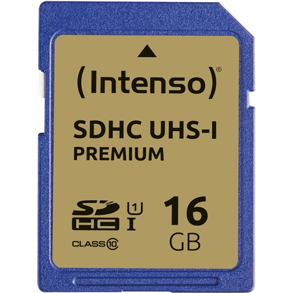 Artikelbild 1 für Intenso Speicherkarte SDHC-Karte Premium 16 GB, Artikelnummer 382113