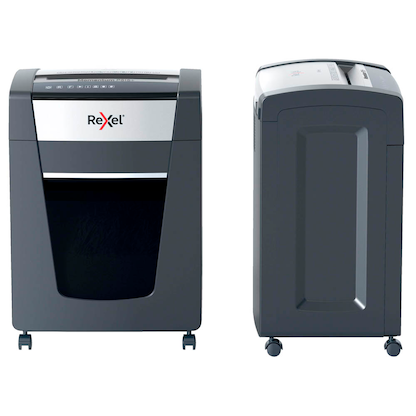Artikelbild 15 für Rexel P515+ Aktenvernichter mit Partikelschnitt P-5, 2 x 15 mm, bis 15 Blatt, grau, Artikelnummer 255699