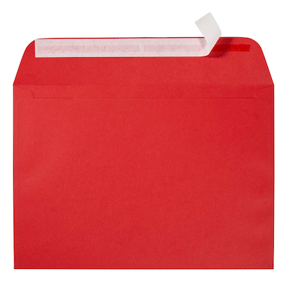 Artikelbild 4 für artoz Briefumschläge Mosaic DIN C5 ohne Fenster feuerrot haftklebend 20 St., Artikelnummer 250229