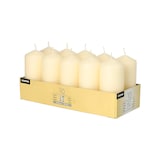 Artikelbild 1 für 10 STARPAK Stumpenkerzen creme, Artikelnummer 683221